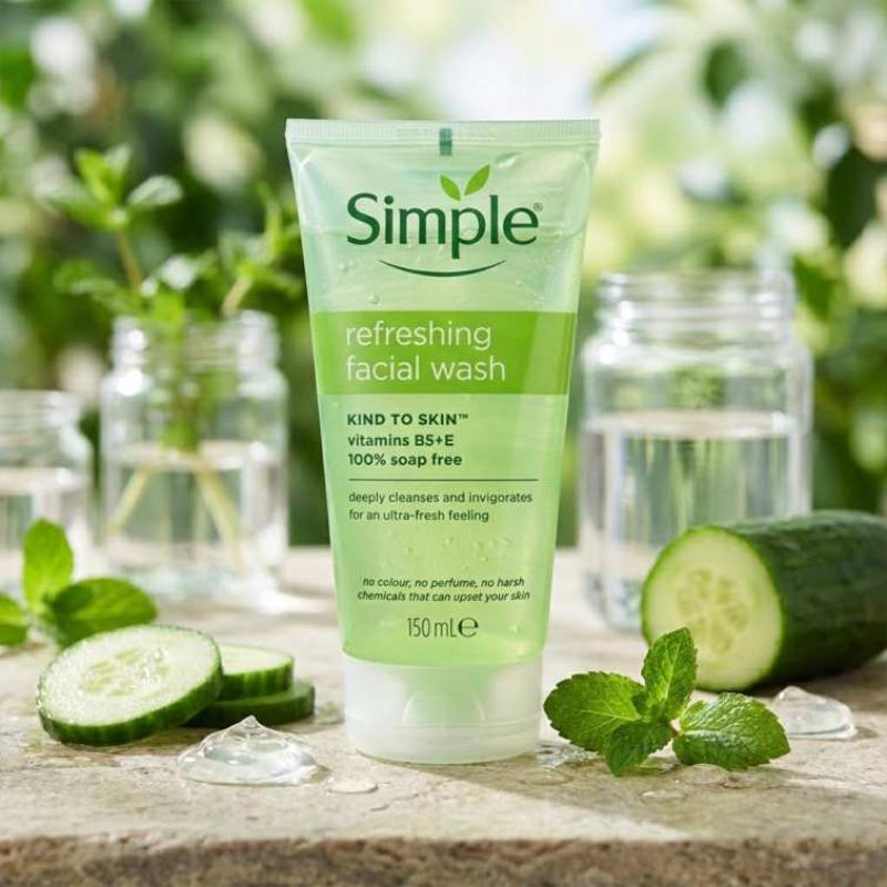 Simple Refreshing Facial Wash
